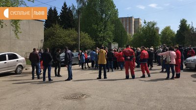 Львівські медики вийшли на протест Львівські медики вийшли на протест