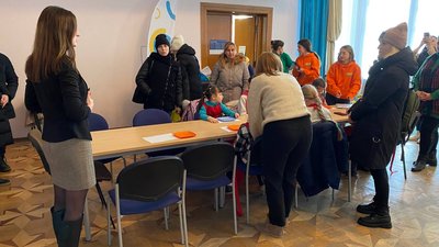У Луцьку переселенці, що виховують дітей з інвалідністю, отримали допомогу від ЮНІСЕФ