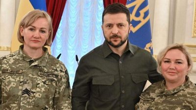 Медсестру Олену Клімчук з Липової Долини на Сумщині нагородили орденом "За мужність"