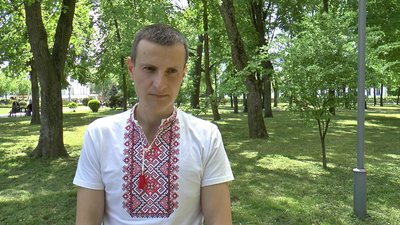 Антон Суслов, організатор акції Антон Суслов, організатор акції