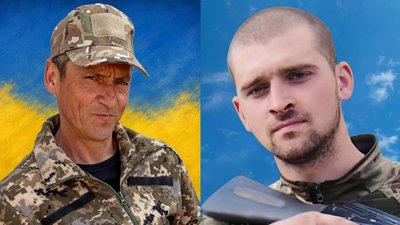 Військові з Буковини Володимир Доценко та Станіслав Пожар
