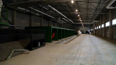 На Житомирському сміттєпереробному заводі завершують монтаж обладнання На Житомирському сміттєпереробному заводі завершують монтаж обладнання