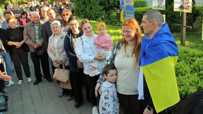 Василь Ніколюк, зустріч з полону
