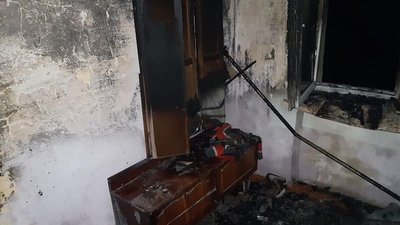 На Львівщині внаслідок пожежі троє дітей отруїлися продуктами горіння На Львівщині внаслідок пожежі троє дітей отруїлися продуктами горіння