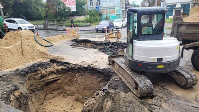 Дорожні роботи у Рівному, 16 вересня 2025 року