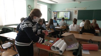 45 класів: як навчаються школярі з новим обладнанням на Рівненщині 45 класів: як навчаються школярі з новим обладнанням на Рівненщині