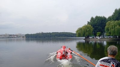 На Тернопільському ставі провели перший заїзд Кубка Європи з водномоторного спорту