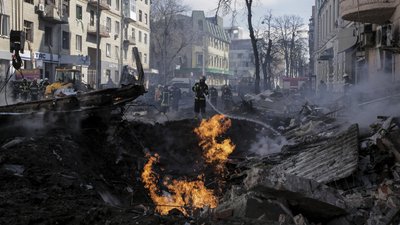 Russia's invasion of Ukraine. A month of the war in photos Russia's invasion of Ukraine. A month of the war in photos
