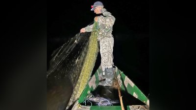 Незаконний вилов риби, озеро Турське
