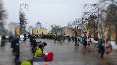 Прощання з Ігорем Пивоварським на Чернігівщині Прощання з Ігорем Пивоварським на Чернігівщині