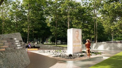 Алея пам'яті, Меморіальний сквер, Івано-Франківськ, проєкт, конкурс, переможець