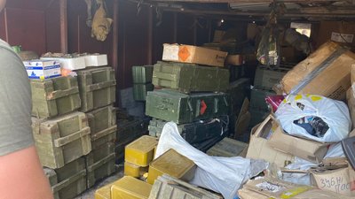У гаражі Слобідського району знайшли склад боєприпасів У гаражі Слобідського району знайшли склад боєприпасів