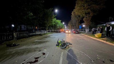Одне з місць ДТП