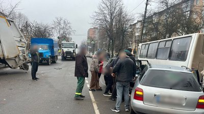 ДТП у Вінниці на вулиці Максима Шимка