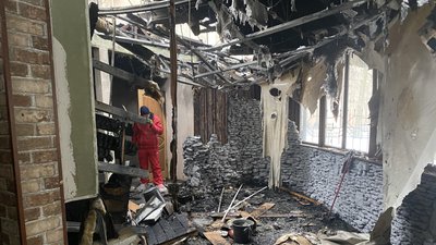 "Думаємо, що його підпалили": в Одесі горів соціальний центр для переселенців