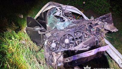ДТП на автодорозі Київ-Харків-Довжанський, поблизу села Коломацьке Полтавського району