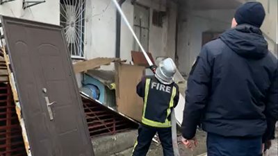 У місті на Волині горить кафе. Що відомо