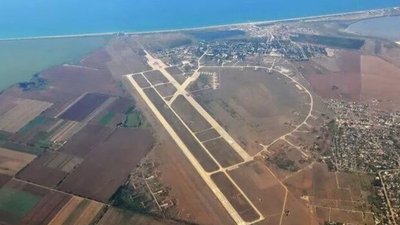 У Криму уразили диспетчерську вежу аеродрому Саки та ретранслятор для БпЛА