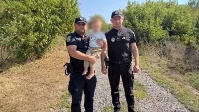 Поліцейські розшукали дворічну дитину