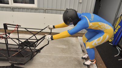 Лідія Гунько на тренуванні Лідія Гунько на тренуванні