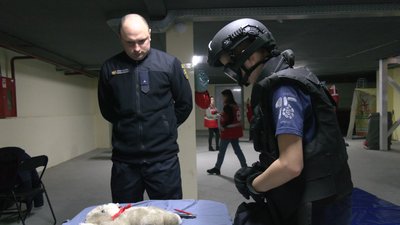 Побували в ролі рятівників: у Черкасах влаштували змагання серед школярів Побували в ролі рятівників: у Черкасах влаштували змагання серед школярів
