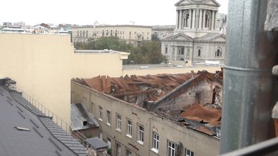 Пожежа у пам'ятці національного значення у Харкові: поліція закрила справу Пожежа у пам'ятці національного значення у Харкові: поліція закрила справу