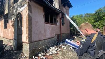 Пожежа в селі Малі Грибовичі Пожежа в селі Малі Грибовичі