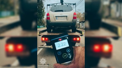 Нетверезого водія у Чернігові відсторонили від керування