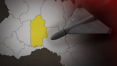 Ілюстративна картинка регіону, на який летить шахед