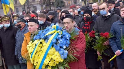 У Львові вшанували пам'ять Степана Бандери У Львові вшанували пам'ять Степана Бандери