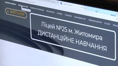 У житомирських школах на час вимушених канікул запровадять дистанційне навчання