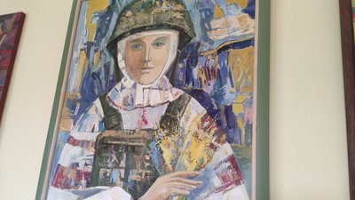 картина "Захисниця", художниця Марія Ворончак картина "Захисниця", художниця Марія Ворончак
