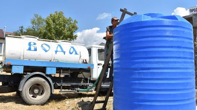 У окупованій Алушті воду у помешкання подають кілька годин на добу — "Жовта Стрічка"