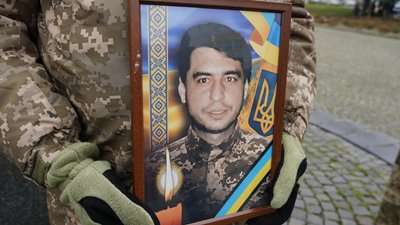 В Ужгороді попрощалися з військовим Золтаном Калої
