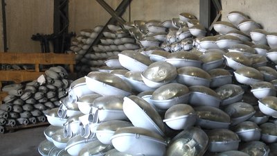 Демонтовані у Житомирі світильники продадуть громадам