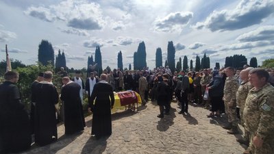 Прощання з Володимиром Мордасом