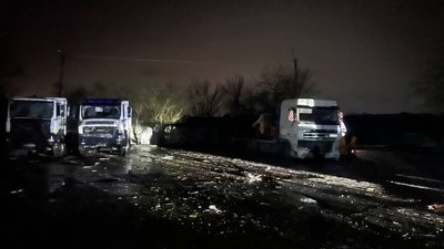 Авіаудари РФ знищили транспортне підприємство у Малоданилівській громаді