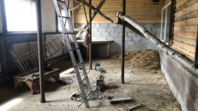 В екопарку у селі Ковалівка Полтавської ТГ звели приміщення для евакуйованих та місцевих тварин В екопарку у селі Ковалівка Полтавської ТГ звели приміщення для евакуйованих та місцевих тварин