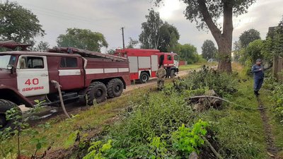 На Чернігівщині у пожежах загинули дві людини На Чернігівщині у пожежах загинули дві людини