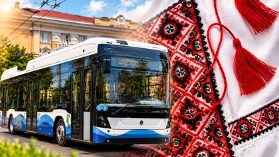 У Тернополі, 15 серпня, пасажири у вишиванках, безкоштовний проїзд, громадський транспорт
