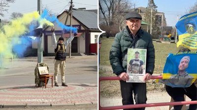 У Новомиргороді відбулась акція на підтримку полонених та зниклих безвісти