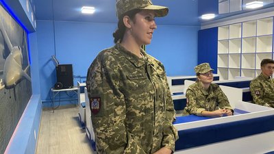 У військовому коледжі на Тернопільщині облаштовують протирадіаційне укриття У військовому коледжі на Тернопільщині облаштовують протирадіаційне укриття