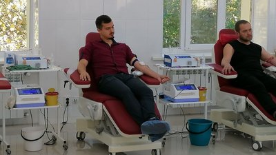 У Кропивницькому студенти здали більше п’яти літрів крові для допомоги ЗСУ