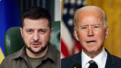 Байден назвав Путіна "диктатором, що вчиняє геноцид в Україні". Зеленський відреагував