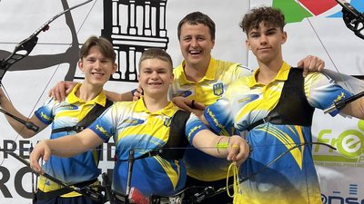 У складі юніорської збірної волинянин став чемпіоном Європи зі стрільби з лука У складі юніорської збірної волинянин став чемпіоном Європи зі стрільби з лука