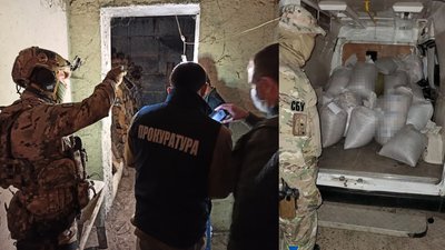 На Рівненщині вилучили понад 800 кг бурштину, який мали продати в Туреччину