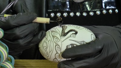 "Має символічний зміст". Полтавка Аліна Гончарова 17 років створює писанки "Має символічний зміст". Полтавка Аліна Гончарова 17 років створює писанки