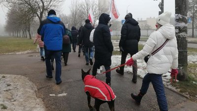 Білоруси вийшли на "Марш народного трибуналу", а Лукашенко протистоїть їм тракторами Білоруси вийшли на "Марш народного трибуналу", а Лукашенко протистоїть їм тракторами