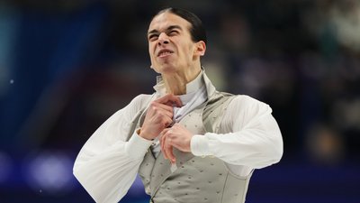 Російський фігурист Петр Гуменнік на Олімпіаді-2026