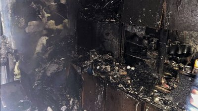 Пожежа у житловому будинку на Вінниччині Пожежа у житловому будинку на Вінниччині